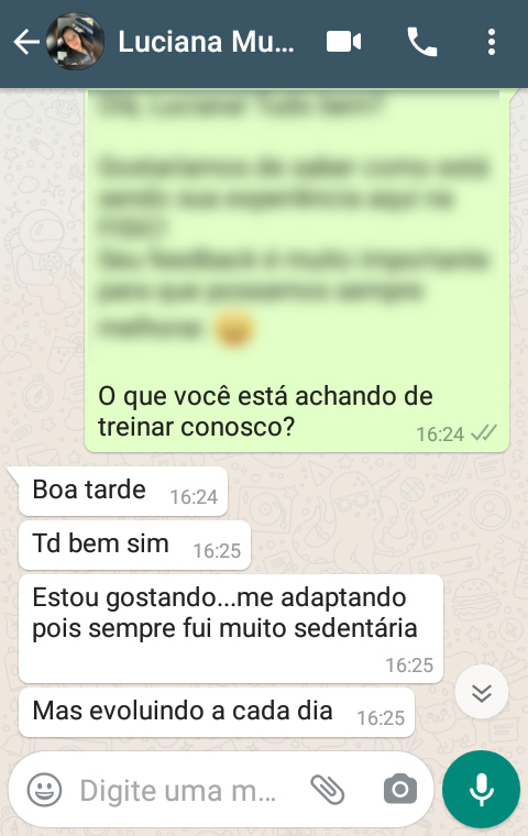 Depoimento de aluno 4