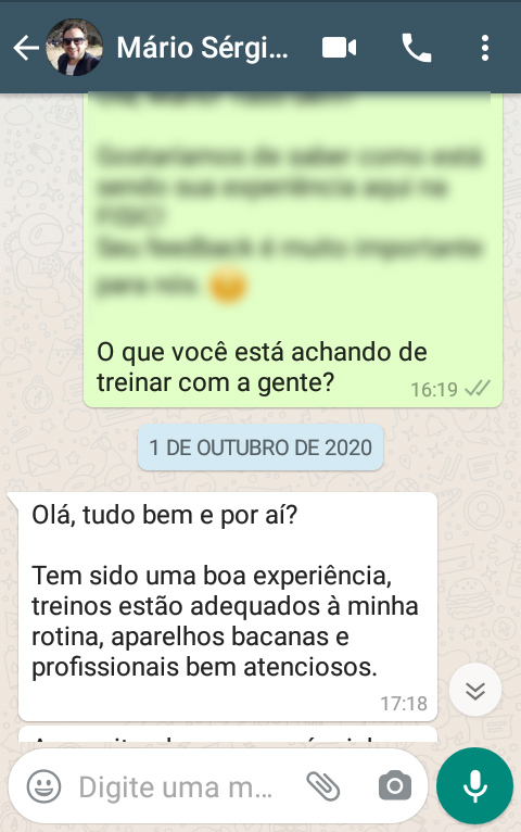 Depoimento de aluno 7